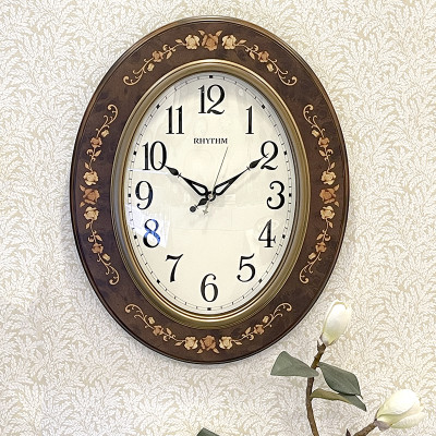 Đồng hồ treo tường Nhật Bản Rhythm CMG298nr06 – Kích thước 47.5 x 60.5 x 4.5cm. Dùng PIN.