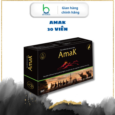 Viên Uống AmaK , Thực phẩm chức năng, Tăng Cường Sinh Lý Nam Giới, Hiệu Quả Vượt Trội - 30 viên