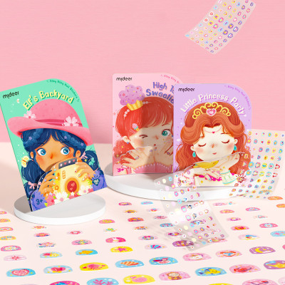 Sticker dán móng tay cho bé - Mideer Nail stickers (180 miếng dán)