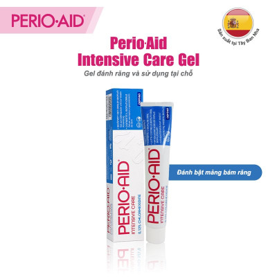 Gel đánh răng kháng khuẩn giảm nha chu, viêm nướu, viêm quanh răng implant Perio-Aid 75ml