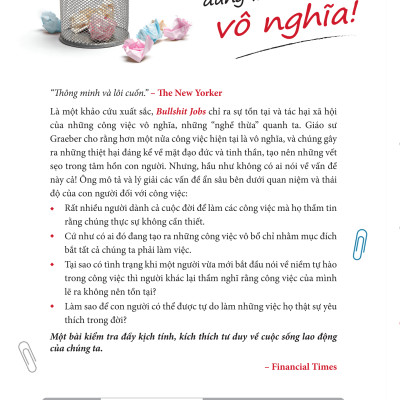 Bullshit Jobs: Đời ngắn lắm, đừng làm việc vô nghĩa! (A Theory) - Tác giả: David Graeber
