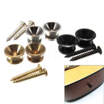 Cặp Nút Đeo Dây Đàn Guitar Nhỏ | Thép Không Rỉ