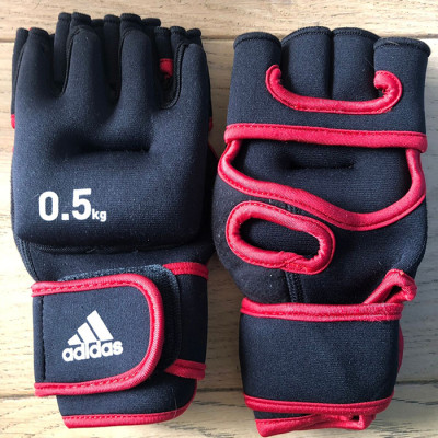 Găng Tay Tạ Adidas Xỏ Ngón 0.5kg ADWT-10702