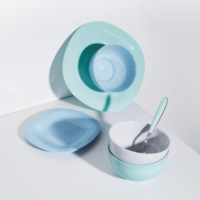 Bát tô thủy tinh Luminarc Diwali màu xanh dương 14.5cm P2017 | Hàng chính hãng