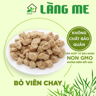 Bò Viên Chay Loại Ngon ( 1 Kg và 5 Kg ) , Thực Phẩm Chay Ngon Thành Phần Tự Nhiên Không Chất Bảo Quản Không Biến Đổi Gen Sườn Non Chay Làng Me