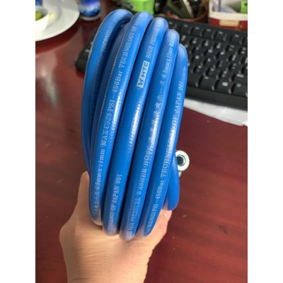 [Freeship]Dây xịt rửa xe HIỆU HTC LOẠI 20M,HTC6511-20W3 từ nhựa PVC áp lực cao 420 bar( 6090PSI),ĐK 6.5*11mm