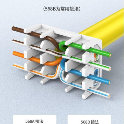 Ugreen UG80452NW159TK Cat6 Utp Tool-Free Modular Connector - HÀNG CHÍNH HÃNG