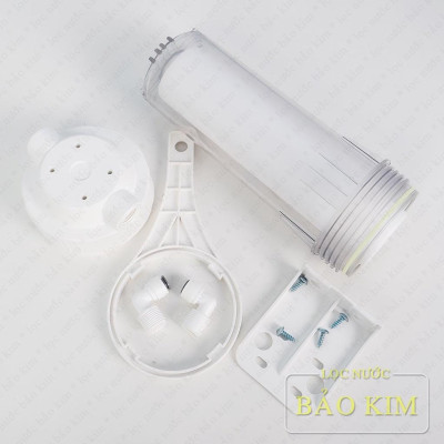 Bộ lọc nước đầu nguồn SMY | 02 gioăng (trong suốt) - tặng 01 cuộn băng tan (Hàng chính hãng)