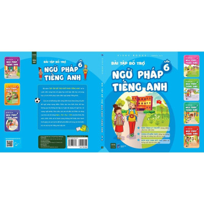 Sách - Bài Tập Bổ Trợ Ngữ Pháp Tiếng Anh Lớp 6 - VISHV Books - 1980 Books