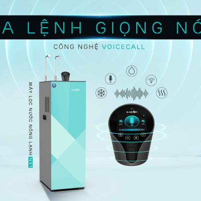 Máy lọc nước nóng lạnh Karofi KAD-N91 10 lõi Smax hàng chính hãng