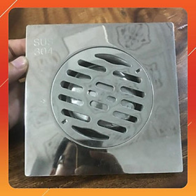Phễu thoát sàn 15X15 Inox 304 
