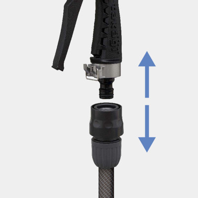 Bộ vòi tưới cây thu rút bằng kim loại 20m Takagi RFC320GY