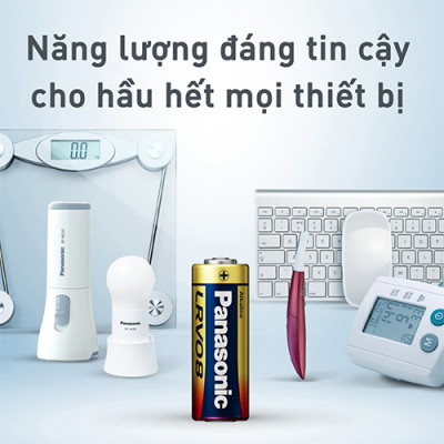 Hộp Pin kiềm Panasonic Alkaline 23A 12V LRV08L/1BP-V (5 viên) - Hàng chính hãng