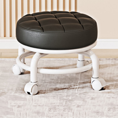 Ghế đẩu có bánh xe trược đa năng không ồn xoay 360độ tiện lợi di chuyển