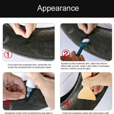 1 LỌ KEO VÁ LỐP RÁCH XE MÁY ÔTÔ MẪU MỚI CHẤT LƯỢNG