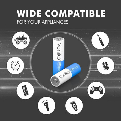 Vỉ 2 Pin Kiềm AA Alkaline - Voniko