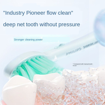 Bàn chải đánh răng điện thương hiệu cao cấp Philips Sonicare HX2431 - 30.000 lần rung mỗi phút - HÀNG NHẬP KHẨU