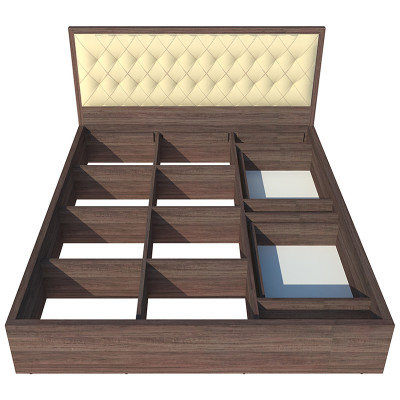 Giường ngủ 2 hộc kéo Tundo 180cm x 200cm