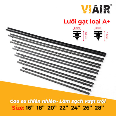 Combo 2 Lưỡi Gạt Mưa Loại A VIAIR R15 (24 Inch/600 mm)