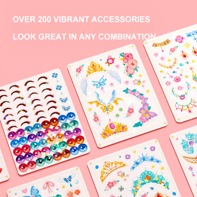 Bộ Đồ Chơi Trang Điểm và Thiết Kế Thời Trang Công Chúa 3in1 – Mideer Dress Up Game Set – Princess Makeup Kit