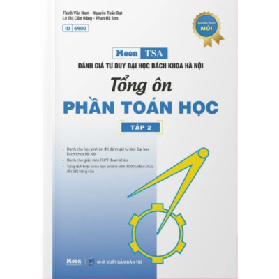 Sách - Đánh giá tư duy Bách Khoa Hà Nội TSA 2025 - Tổng Ôn Phần Toán Học