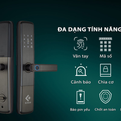 Khoá cửa thông minh Kitos KT-G900 Plus