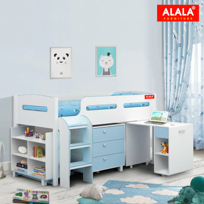 Giường ngủ trẻ Em ALALA/ Miễn phí vận chuyển và lắp đặt/ Đổi trả 30 ngày/ Sản phẩm được bảo hành 5 năm từ thương hiệu ALALA/ Chịu lực 700kg