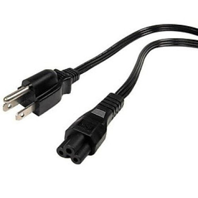 Dây nguồn sạc laptop - Cáp nguồn kết nối điện 220v tới cục sạc laptop - Cáp dây sạc nguồn laptop - Hàng chính hãng