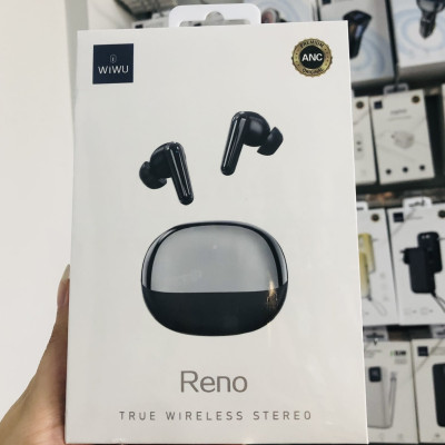 Tai nghe Wiwu Reno True Wireless Stereo T19 tương thích rộng rãi với các thiết bị kết nối bluetooth, có chip thông minh, cảm ứng thông minh và trợ lý giọng nói thông minh - Hàng chính hãng