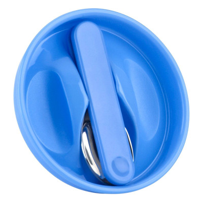 Bộ Dụng Cụ Đựng Thức Ăn Giữ Nhiệt Hai Chiều Nuby 5470 - Xanh