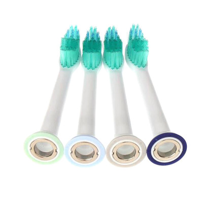 Bộ 4 đầu bàn chải đánh răng điện HX-6054A cho máy Philips Sonicare cho răng nhạy cảm HX3, HX6, HX7, HX8, HX9, R, FlexCare +, FlexCare, HealthyWhite, HydroClean, EasyClean, DiamondClean-Cho răng nhạy cảm