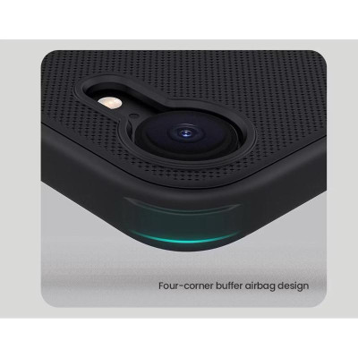 Ốp Lưng cho iPhone 16E hãng Nillkin Frosted Shield Pro PC chống vân tay - hàng nhập khẩu