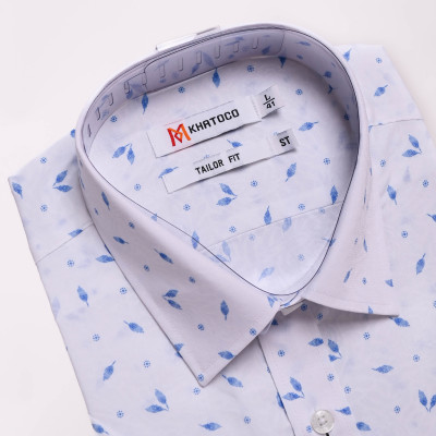 Áo sơ mi tay ngắn Khatoco