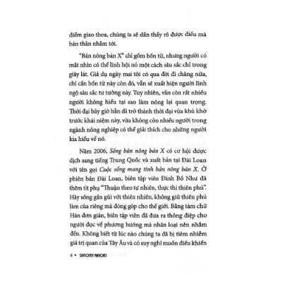 Sống Bán Nông Bán X - Triết Lý Mới Về Cuộc Sống Điền Viên (HH)