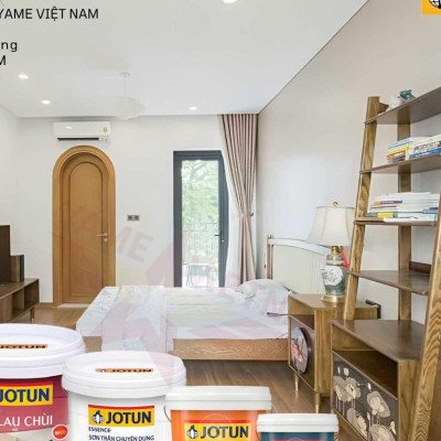 Sơn nội thất JOTUN ESSENCE màu chung cư M-ONE bền màu, che phủ tốt, dễ dàng lau chùi (Sơn nội thất)