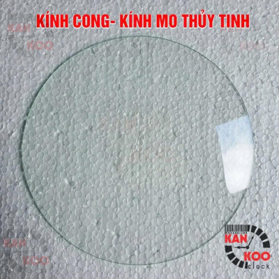 Kính CONG (MO) hình TRÒN 17CM-39CM – Thủy tinh cao cấp cho đồng hồ treo tường, đồng hồ cổ