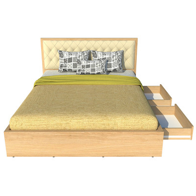 Giường ngủ 2 hộc kéo Tundo 160cm x 200cm