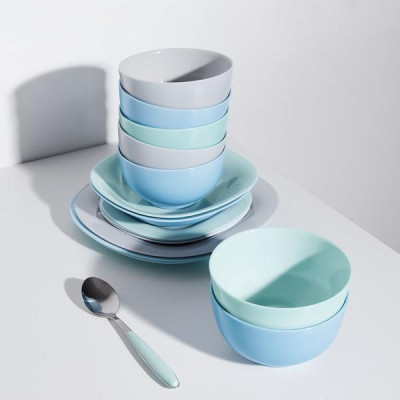 Bát tô thủy tinh Luminarc Diwali màu xanh dương 14.5cm P2017 | Hàng chính hãng