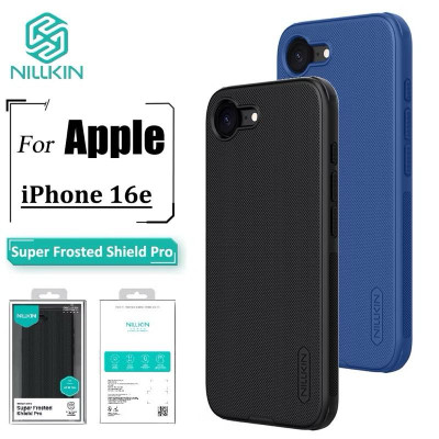 Ốp Lưng cho iPhone 16E hãng Nillkin Frosted Shield Pro PC chống vân tay - hàng nhập khẩu