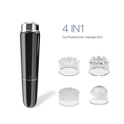 Máy Massage Mặt 4in1 Làm Đẹp Hấp Thụ Và Làm Săn Chắc Da Giảm Nếp Nhăn Mới 2024 (Có Pin Sẵn)
