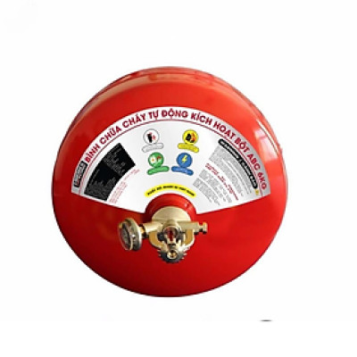 Bình cầu chữa cháy tự động Tomoken 6kg có kiểm định 