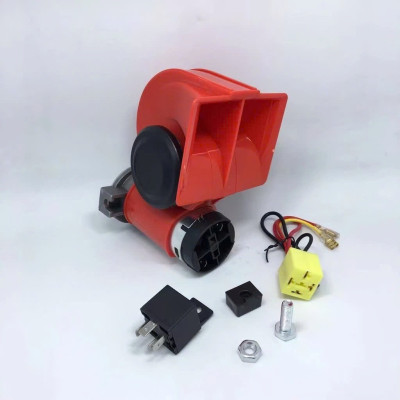 Bộ Còi Hơi Điện 12V Loại Tốt – Âm Siêu Lớn, Nhỏ Gọn, Kèm Rơ Le, Lắp Xe Máy & Ô Tô
