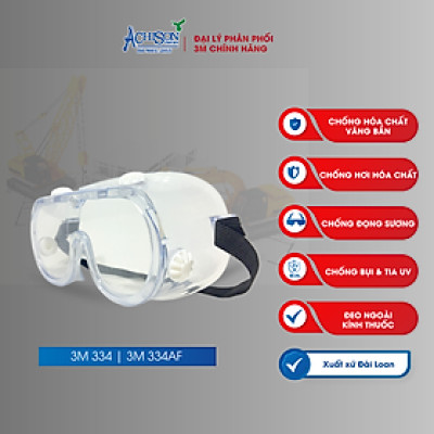 Kính Chống Hoá Chất 334 3M