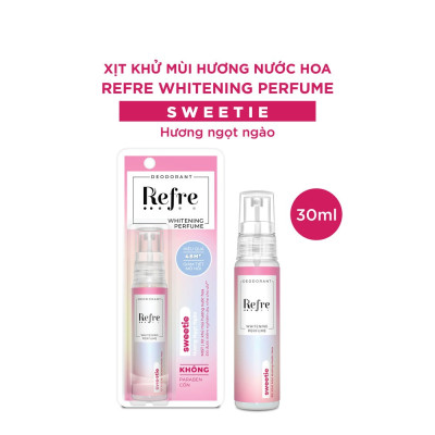 Xịt Khử Mùi Refre 30ml - Hương Sweetie