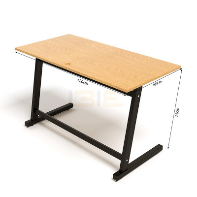 Bộ Bàn Oak-Z Đen Và Ghế Đen IBIE IB517