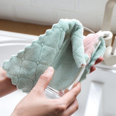 Set 10 khăn lau tay , lau bếp  2 mặt dày dặn , đa năng siêu thấm hút , vải bông mềm mịn , dùng được trên mọi bề mặt vô cùng tiện lợi 