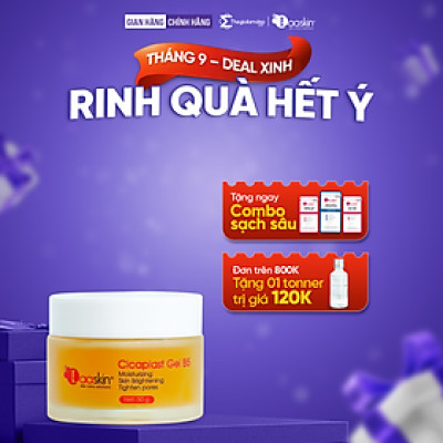 Kem dưỡng phục hồi, dưỡng ẩm và làm trắng làn da Cicaplast Gel B5 Laaskin 50g