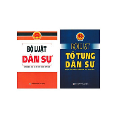 Combo Bộ Luật Dân Sự + Bộ Luật Tố Tụng Dân Sự (DH) (Bộ 2 Cuốn)