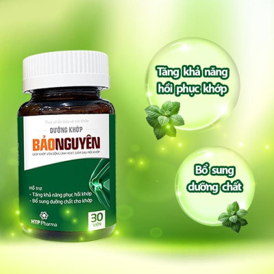 Dưỡng khớp Bảo Nguyên hỗ trợ tăng khả năng phục hồi khớp, giảm đau mỏi khớp hộp 30 viên (Sắc Ngọc Khang)