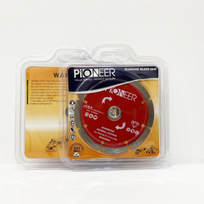 LƯỠI CẮT GẠCH - ĐÁ RSA04004  8 răng  đường kính phi Ø107mm chuyên cắt gạch, đá chất lượng cao chính hãng